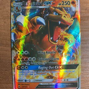 CHARIZARD-GX 20 147 ULTRA RARE SUN MOON BURNING SHADOWS